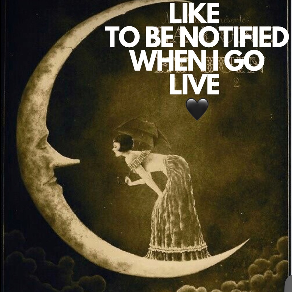 “LIKE” this here ol’ post and you’ll be notified when I go LIVE!
